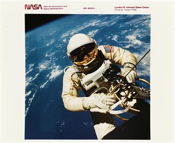 (NASA--SPACE EXPLORATION) An expansive archive with 350 photographs chronicling the wealth of outerspace missions and lunar exploration
